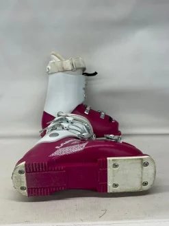 Used Lange STARLET 60 Girls DH Ski Boot Purple 205 MP - J01