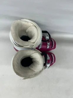 Used Lange STARLET 60 Girls DH Ski Boot Purple 205 MP - J01