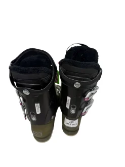 Used Lange SX 80 Womens Ski Boots Green 245 MP - M06.5 - W07.5