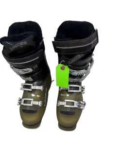 Used Lange SX 80 Womens Ski Boots Green 245 MP - M06.5 - W07.5
