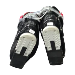 Used Lange T-KID R SKI BOOTS SZ 18.5 Boys DH Ski Boot Black 185 MP - Y12