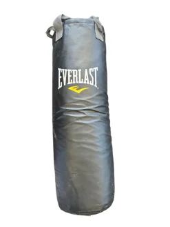 Used 60LB HEAVY BAG Boxing Heavy Bag Black 60 lb