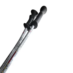 Used LEKI ALU CARBON POLES 48IN Mens DH Ski Pole Grey 120 cm / 48 in