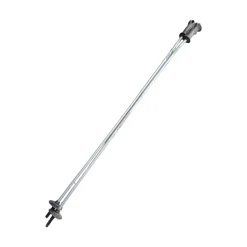 Used LEKI ALU CARBON POLES 48IN Mens DH Ski Pole Grey 120 cm / 48 in