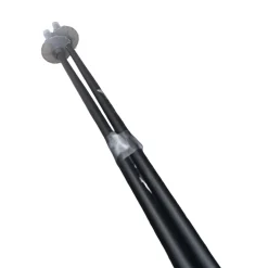 Used LEKI COMP 16C SKI POLES 115CM Mens DH Ski Pole Black 115 cm / 46 in