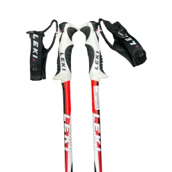 Used LEKI SPARK S Mens DH Ski Pole Black 135 cm / 54 in