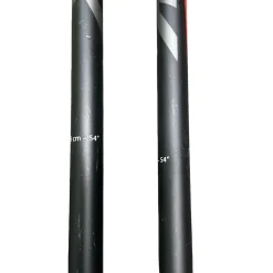 Used LEKI SPARK S Mens DH Ski Pole Black 135 cm / 54 in