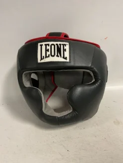 Used LEONE 1947 CS 246 HEADGEAR Boxing Headgear Black MD