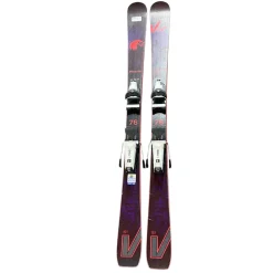 Used LIBERTY V76 W Womens DH Ski/Binding Purple 151 cm