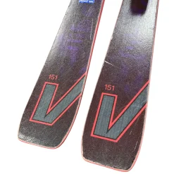 Used LIBERTY V76 W Womens DH Ski/Binding Purple 151 cm