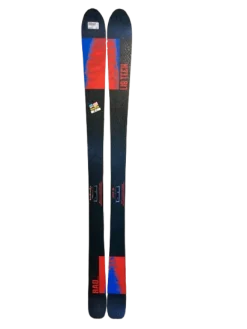 Used LIB TECH 23 RAD 97 Mens Skis Only Black And Red 186 cm