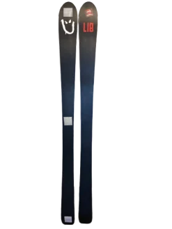 Used LIB TECH 23 RAD 97 Mens Skis Only Black And Red 186 cm