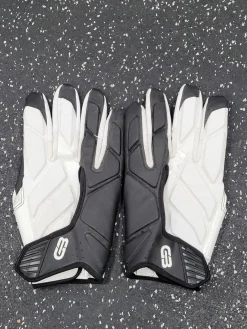 Used LINEMAN FB Gloves Black And White 2X