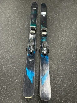 Used Line SUPERNATURAL 92 LITE Mens DH Ski/Binding Black 165 cm