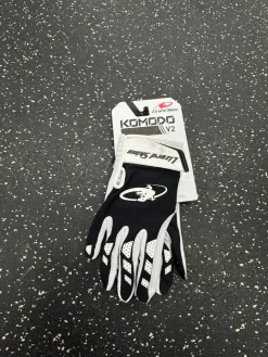 Used Lizard Skins BB/SB Batting Gloves Black SM
