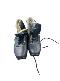 Used L.L. Bean Mens SNS XC Ski Boots Royal Blue M 10.5