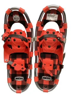 Used L.L. Bean Snowshoes Boys Red 18"