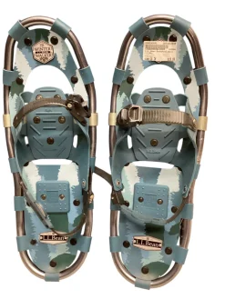 Used L.L. Bean Snowshoes Boys Red 18"