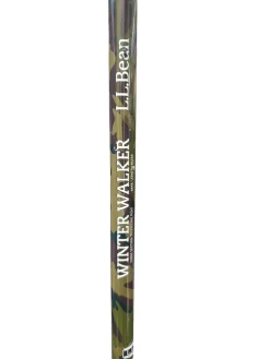 Used L.L. Bean WINTER WALKER Boys DH Ski Pole Green 70 cm / 28 in