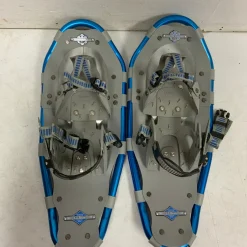 Used L.L. Bean WINTER WALKER Snowshoes Boys Royal Blue 21"