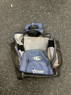 Used Louisville Slugger BAT BAG BB/SB Player Carry Bag Navy Blue
