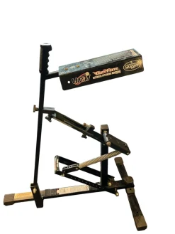 Used Louisville Slugger BLACK FLAME PITCHING MACHINE Field Equipment