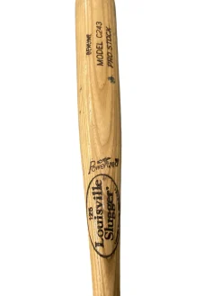Used Louisville Slugger C243 PRO STOCK BB/SB Wood Bat 33 1/2"
