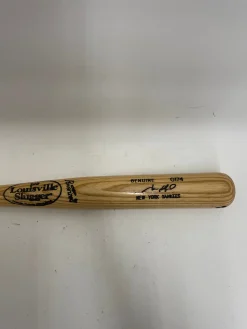 Used Louisville Slugger LS I25 GENUINE G174 NEW YORK YANKEES BB/SB Wood Bat 34"