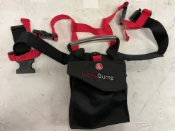 Used LUCKY BUMS Downhill SKI TRAINER HARNESS Black And Red