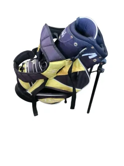 Used Lynx BLK/YELLOW JR STAND BAG Jr Stand Bag Black