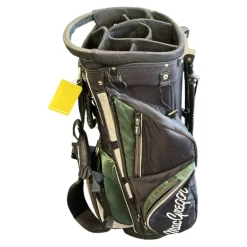 Used MacGregor MACGREGOR GREEN-BLACK Mens Stand Bag Black And Green