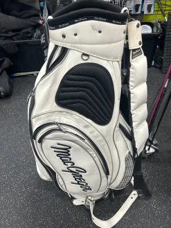 Used MacGregor TOUR BAG Mens Cart Bag White