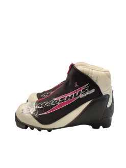 Used Madshus BUTTERFLY NNN SZ 3 Girls NNN XC Ski Boots Black JR-03