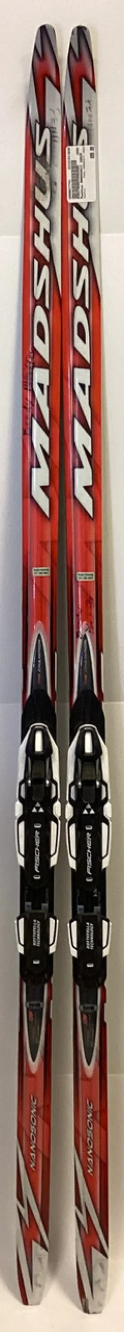 Used Madshus NANOSONIC 160CM Boys' Cross Country Ski Combo