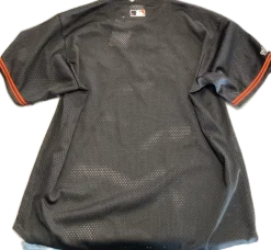 Used Majestic GIANTS BB/SB Jersey Black LG