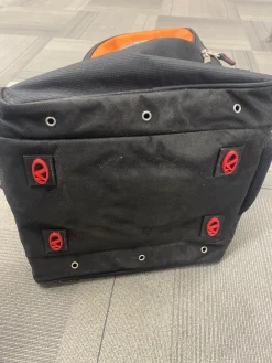 Used Marker Ski Boot Bag Black And Orange