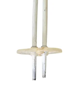 Used Marker TWIN CAM CLASSIC Womens DH Ski Pole White 115 cm / 46 in