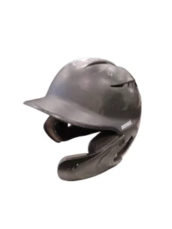 Used Marucci BATTING HELMET W CHIN GUARD Batting Helmet w/Mask Black S/M