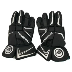 Used Maverik CHARGER Lacrosse Gloves Junior Black 12