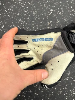 Used Maverik CHARGER Lacrosse Gloves Junior Black 10"