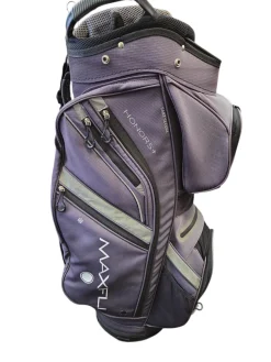 Used Maxfli HONORS+ Mens Cart Bag Grey