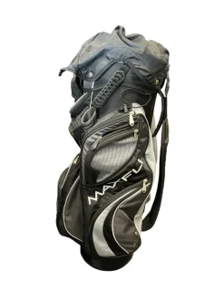 Used Maxfli Mens Cart Bag Black