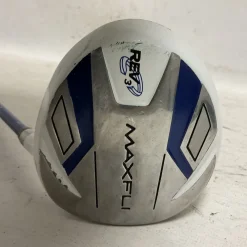 Used Maxfli REV3 Jr Package Set RH White And Royal Blue 8 Piece