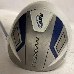 Used Maxfli REV3 Jr Package Set RH White And Royal Blue 8 Piece