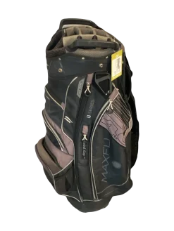Used Maxfli U SERIES 4.0 Mens Cart Bag Navy Blue