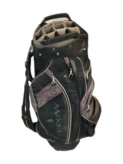 Used Maxfli U SERIES 4.0 Mens Cart Bag Navy Blue