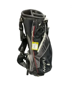 Used Maxfli VARSITY BLACK STAND BAG Jr Stand Bag Black