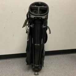 Used Maxfli VARSITY Teen Stand Bag Black And Red