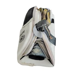 Used MCKENNEY INSTINCT 452 FULL RIGHT BLOCKER Senior Goalie Blocker White