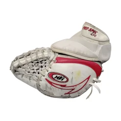 Used MCKENNEY PRO SPEC 470 Inter Goalie Catcher White